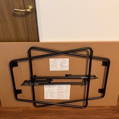 無印良品　木製折りたたみテーブル　オーク材突板　幅120 ※中古　の画像