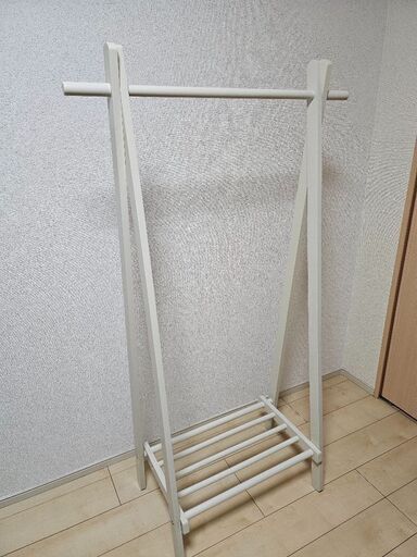 【★美品★】木製ハンガーラック