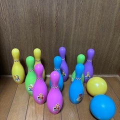ソフト積み木　ボーリング　おもちゃセット　の画像