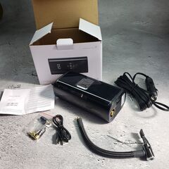 【新品】電動空気入れ コードレス 多機能 エアポンプ 自動停止 ...