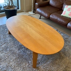 無印良品　楕円こたつの画像