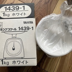美品　タニタ　クッキングスケール　の画像