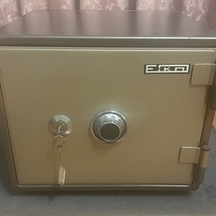 終了　受け渡し完了　耐火金庫