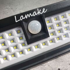 Lamake 超超明るい 4400mAh大容量バッテリー内蔵 センサーライトの画像