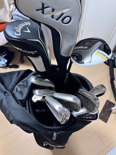 左利き用 中古ゴルフセット 初心者用 8m05_左利き用 ゴルフクラブ