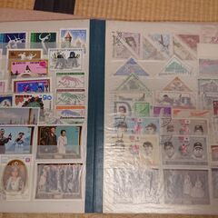 切手コレクションの画像