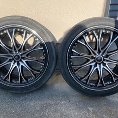 バドックス ロクサーニEX　GOOD YEAR  EAGLE EXE 215/45R18 4本セット中古品の画像