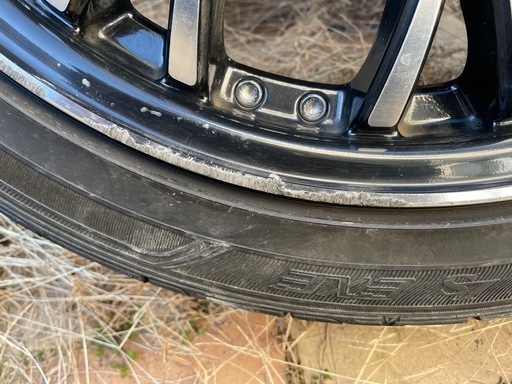バドックス ロクサーニEX　GOOD YEAR  EAGLE EXE 215/45R18 4本セット中古品