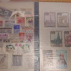 切手コレクションの画像