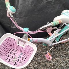 子供用自転車18インチ(記名あり)の画像