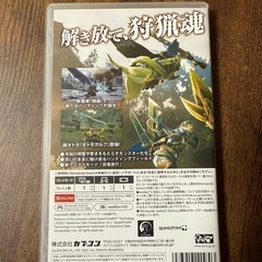 【本日限定価格！】モンスターハンターライズ Nintendo Switchの画像