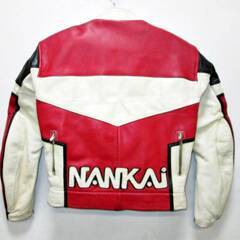 レア　NANKAI　南海レーシングスーツ　(　上着のみ　)　Mサイズ　ライダースジャケット　TopRider 希少　レザーウェア　革　バイクの画像