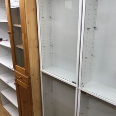 ★ジモティ割あり★ ガラスコレクションケース　 H180×W48...