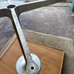 カフェテーブル　角テーブル72cm✖️67cm高さ70cmの画像