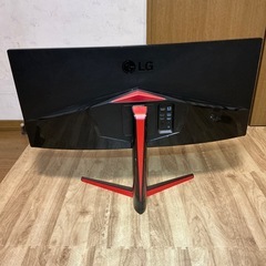 LG ゲーミング モニター ディスプレイ 34UC70GA-B 34インチ/21:9 曲面 ウルトラワイド/IPS非光沢/144Hz/FreeSync/DisplayPort×1,HDMI×2/高さ調節対応の画像