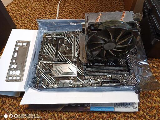 CPU マザーボードセット　i7-10700