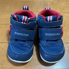 ムーンスタースニーカー13.5cm ネイビー