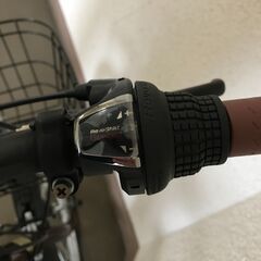 【北見市発】レイチェル Raycell OTOMO Product 折り畳み自転車 FB-206R HJ22C04025 6段切換 20インチ 茶色 (E3266w)の画像