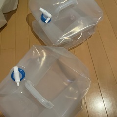 防災用水タンク20L 2つ　未使用