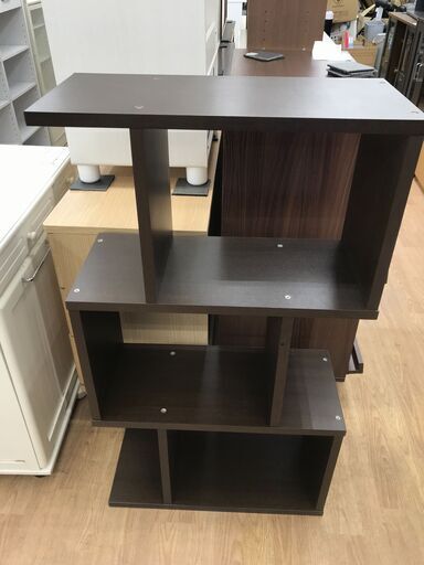 ★ジモティ割あり★ オープンシェルフ　おしゃれ　木製 　H107×W59×D27　 クリーニング済み KJ8455
