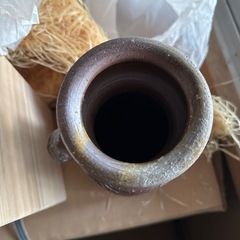 陶正園木村陶峰の花瓶？陶芸品、骨頂品？の画像