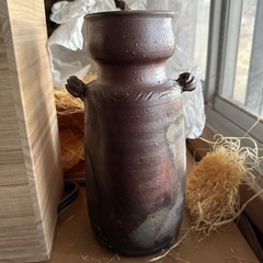 陶正園木村陶峰の花瓶？陶芸品、骨頂品？の画像