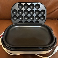 ニトリ たこ焼き&グリルホットプレートの画像