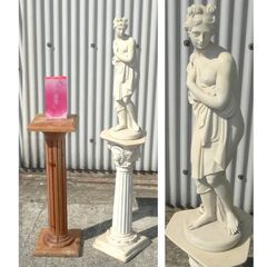 配達先決定🚚　無料配達します🚚ガーデニングオブジェ💖大理石の女神...