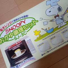 【リッチェル】スヌーピー　おかゆ調理セット