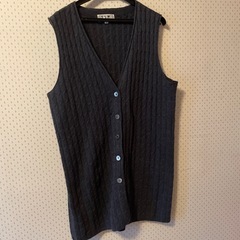 23区のシルクウールベスト