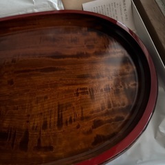 讃岐彫漆器のお盆の画像