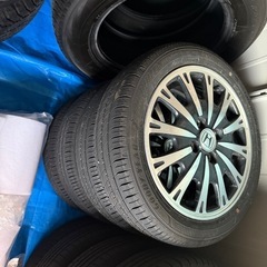 決まりました。ホンダ純正アルミ　タイヤほぼ新品の画像