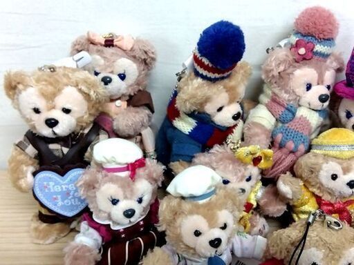 Disney ダッフィー シェリーメイ まとめ売り 16個セット ぬいぐるみ キーホルダー グッズ 札幌市 中央区 南12条