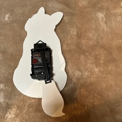 振り子時計　犬のしっぽが動くの画像