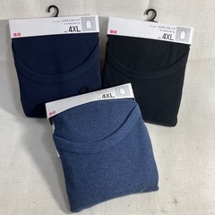 3枚セット 4XL　ユニクロ UNIQLO リブタンクトップ 4...