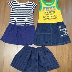 (67)子供服110cm　ワンピース　スカート　女の子