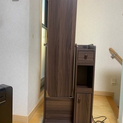 ドレッサー おしゃれ 化粧台 鏡台 コスメワゴン コンパクト 北欧 キャスター 収納 スリム ミラー 姿見 木製 引き出し コンセント付き 新生活の画像