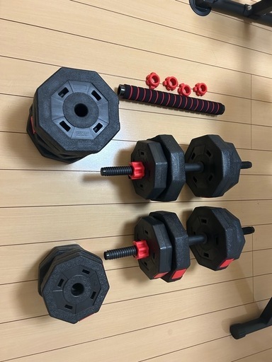 ダンベル 、トレーニングベンチ