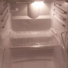 三菱136L冷凍冷蔵庫（黒）