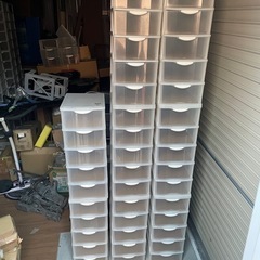 ネット最安値 1000円！大量　新品未使用 フロンテミニ 引き出し　A4 衣装ケース　収納ケース チェストの画像