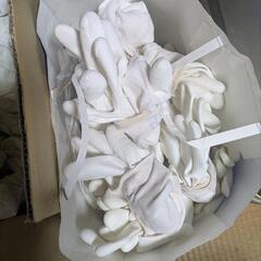 使用済み手袋（洗濯済み）の画像