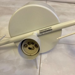 IKEA シーリングライト 照明　電球なしの画像