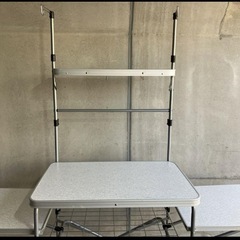 キャンピング用クッキングキッチン