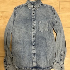 デニムシャツ　Mサイズ