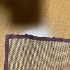 籐竹製ラグマット　畳上敷きの画像