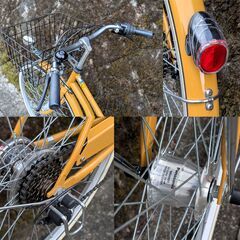お問合せ募集中【オプション部品マシマシ】シティサイクル/26インチ/マスタードイエロー/INNOVATION FACTORY（イノベーションファクトリー）/サイクルベースあさひの画像