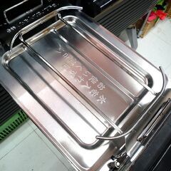 焼き網欠品　ガステーブル パロマ PA-A64WCK-R LPガス用 2022年製 中古 Paloma 中古  苫小牧西店の画像
