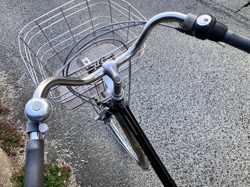 622、ママチャリ27インチ黒