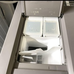 CUBLE☆人気の高級ドラム式洗濯機キューブル 日本製Panasonic社の画像