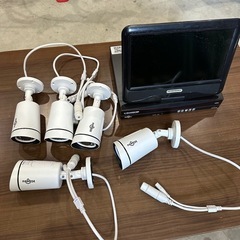 防犯カメラ5台とモニターセット